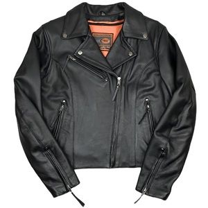 First Classics Genuine Leather Motorcycle Jacket